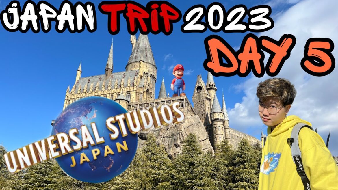 Japan Trip 2023 EP5 : UNIVERSAL STUDIO JAPAN “USJ” | MISTERZEA