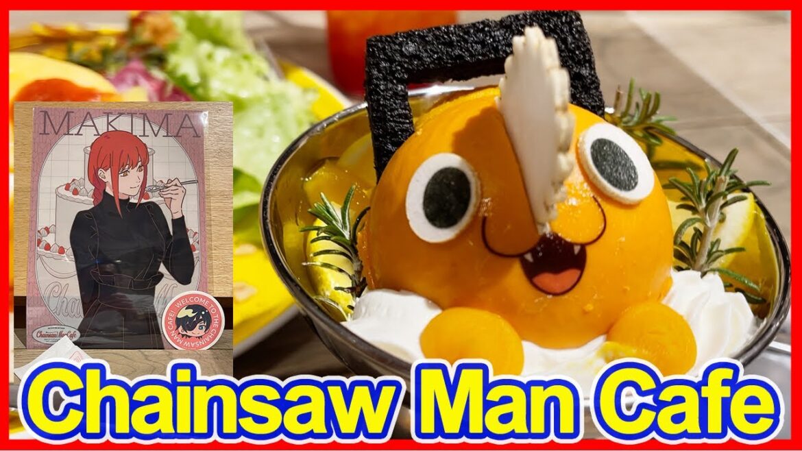 Chainsaw Man Cafe, limited time in Japan Chainsaw Man Cafe, limited time in Japan