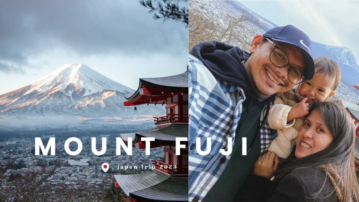 Best Places to see Mount Fuji and first time sledding | japan vlog pt 2