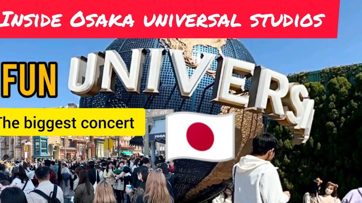 UNIVERSAL STUDIOS JAPAN (USJ) OSAKA TOUR    PART-l (Musical vlog Sushant Kc songs)