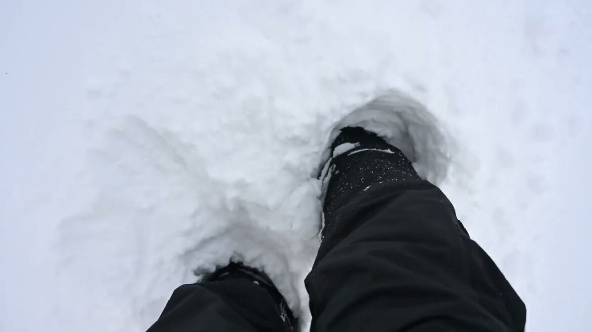 Juishiyama climbing entrance Shirahone route Snowy mountain walk 十石山登山入口 白骨温泉ルート 雪山散策 4K
