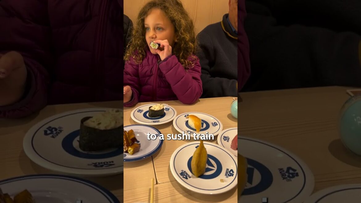 KYOTO: Samurai Experience & Sushi Train #shorts