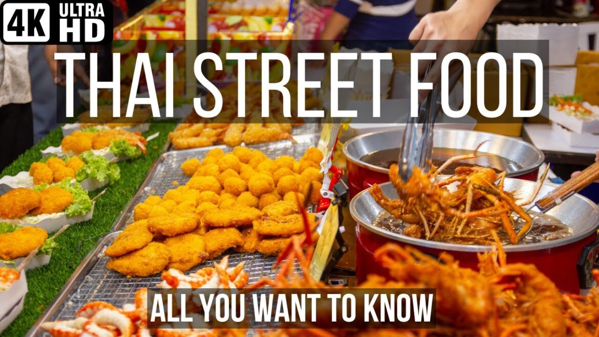 4K/50 FPS/Ultimate collection of Thai street food.The best night market in Phuket. Naka market [sub]