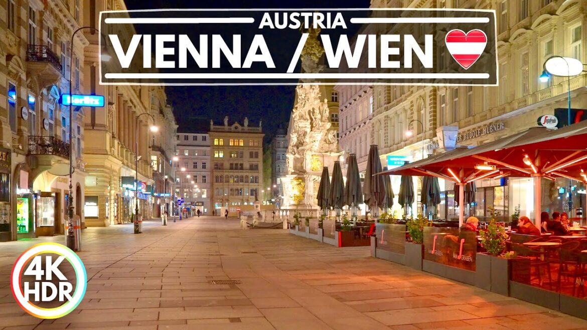 Night Walk in Vienna Wien 2023, 4K HDR City Tour Before Midnight, Binaural City Ambience Night Walk in Vienna Wien 2023, 4K HDR City Tour Before Midnight, Binaural City Ambience