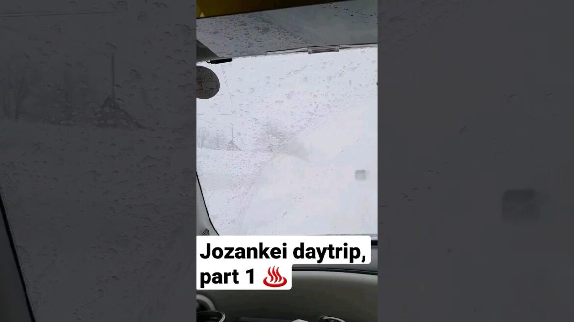 Onsen daytrip from Sapporo! ♨ ❄| Jozankei daytrip, part 1