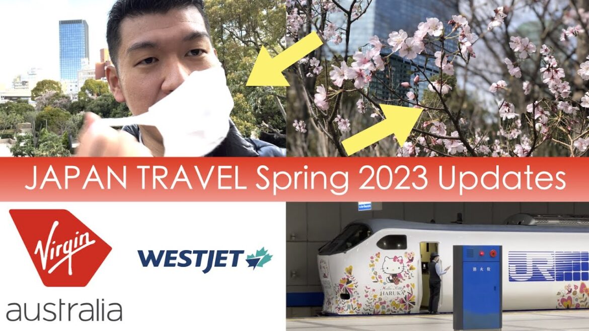Japan Travel Update - Spring 2023 - No Mask?, Schedule Change, New flights.