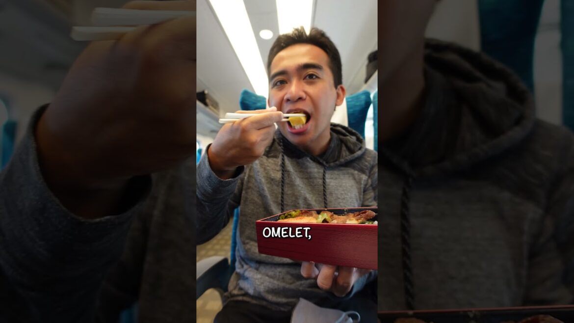 Try Ekiben when riding on a Shinkansen