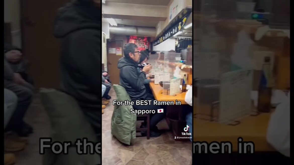 The Best Miso Ramen In Sapporo!