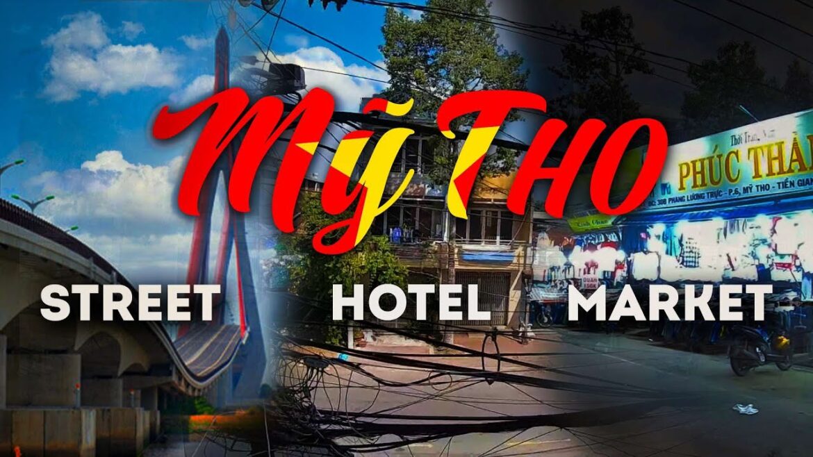 My Tho Streets & Night market – $10 Hotel Room Tour Vietnam My Tho Streets & Night market - $10 Hotel Room Tour Vietnam