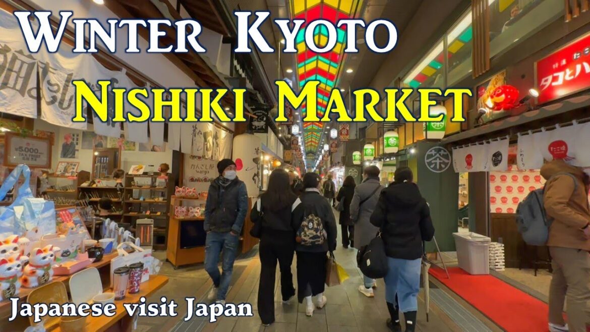 Winter Kyoto, Nishiki Market and Shinkyogoku, JAPAN🇯🇵