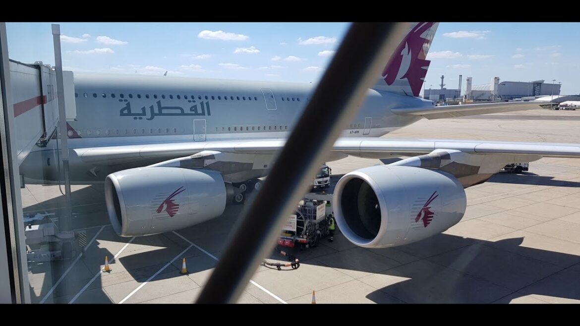 Witness the Epic A380 Takeoff From London Heathrow to Bangkok!