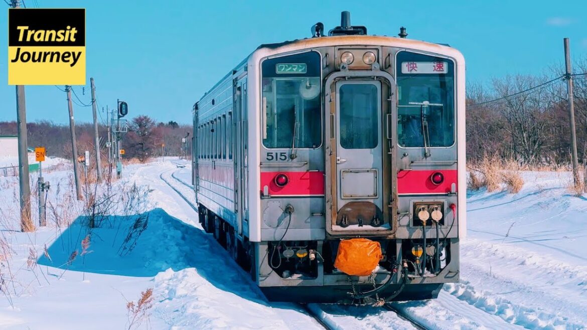 Japan’s Farthest Local Train into Frozen Snowfield Rushed by Drift Ice: JR Hokkaido Hanasaki Line Japan's Farthest Local Train into Frozen Snowfield Rushed by Drift Ice: JR Hokkaido Hanasaki Line