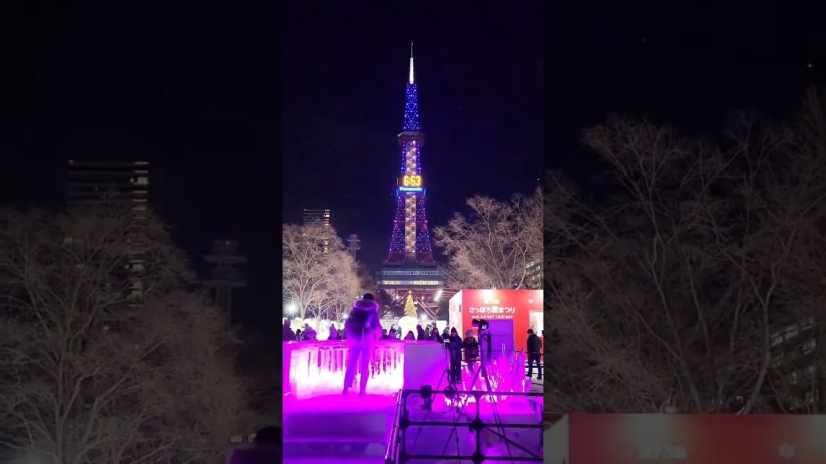 Sapporo Snow Festival 2023 | After dark 🌃