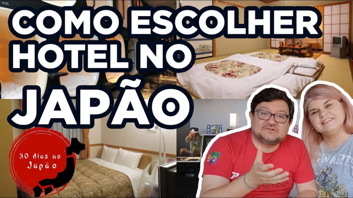Onde se HOSPEDAR no JAPÃO - Como escolher hotel bom e barato. | Viagem Japão