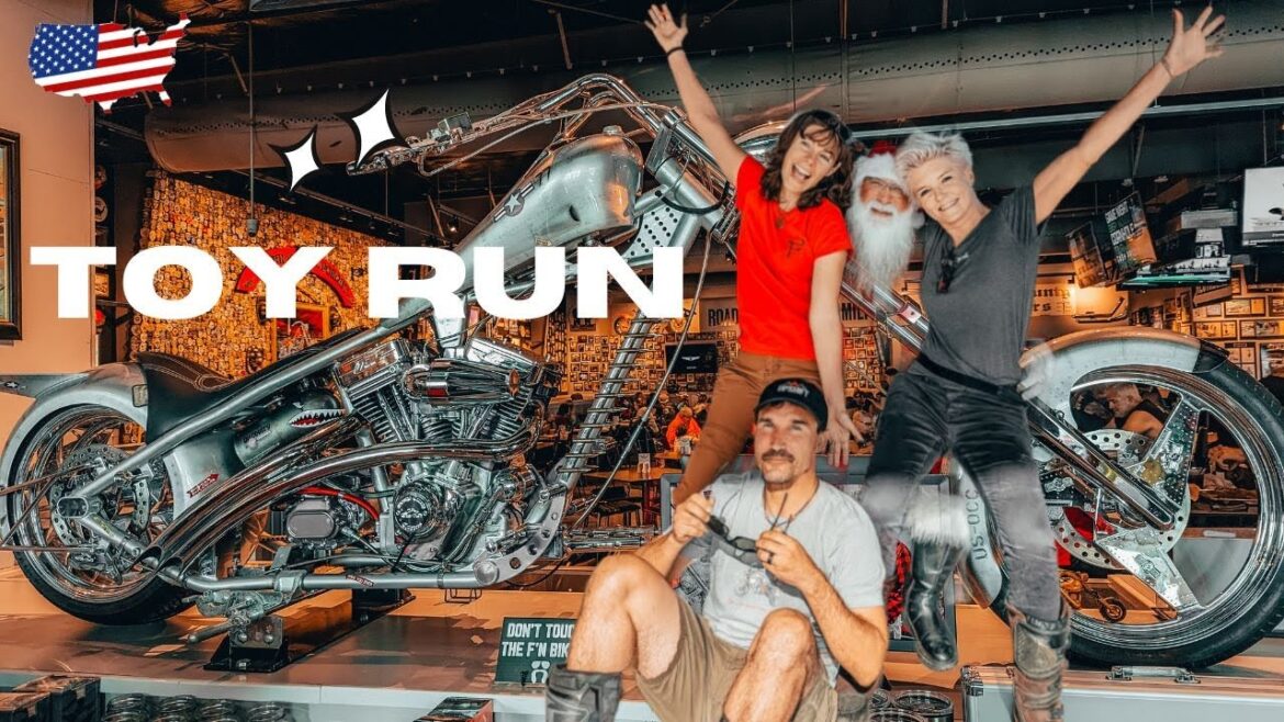 TOY RUN - Thousands of Bikers at the Charity Event in Florida - EP. 203