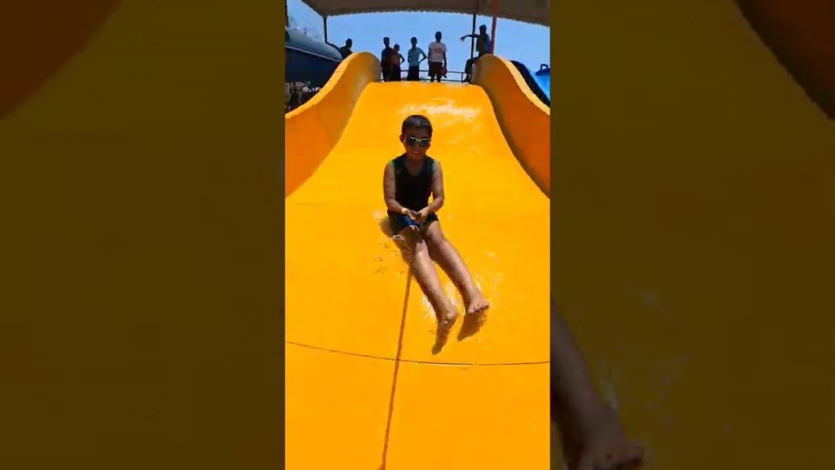 Free Fall Pool at Escape Water Park #shorts #waterpark #waterslide #traveldude9 #india #2022