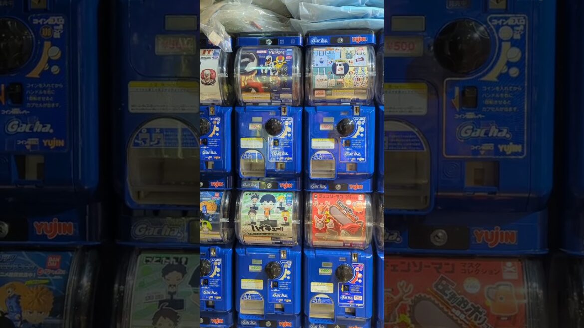 Japan’s ガシャポン Gashapon Tokyo #japan #travel #anime #shortsvideo Japan's ガシャポン Gashapon Tokyo #japan #travel #anime #shortsvideo