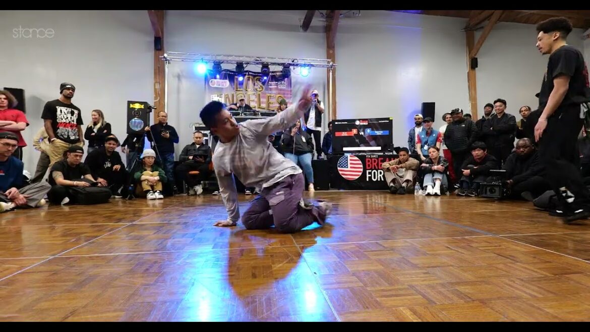 Dr K vs Ives [top 16 bboy] | BREAKING FOR GOLD: LOS ANGELES x stance 2023