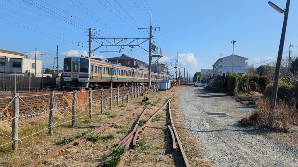 [Walking on abandoned railway tracks] Dedicated line of Nippon Tosho Printing Co., Ltd.