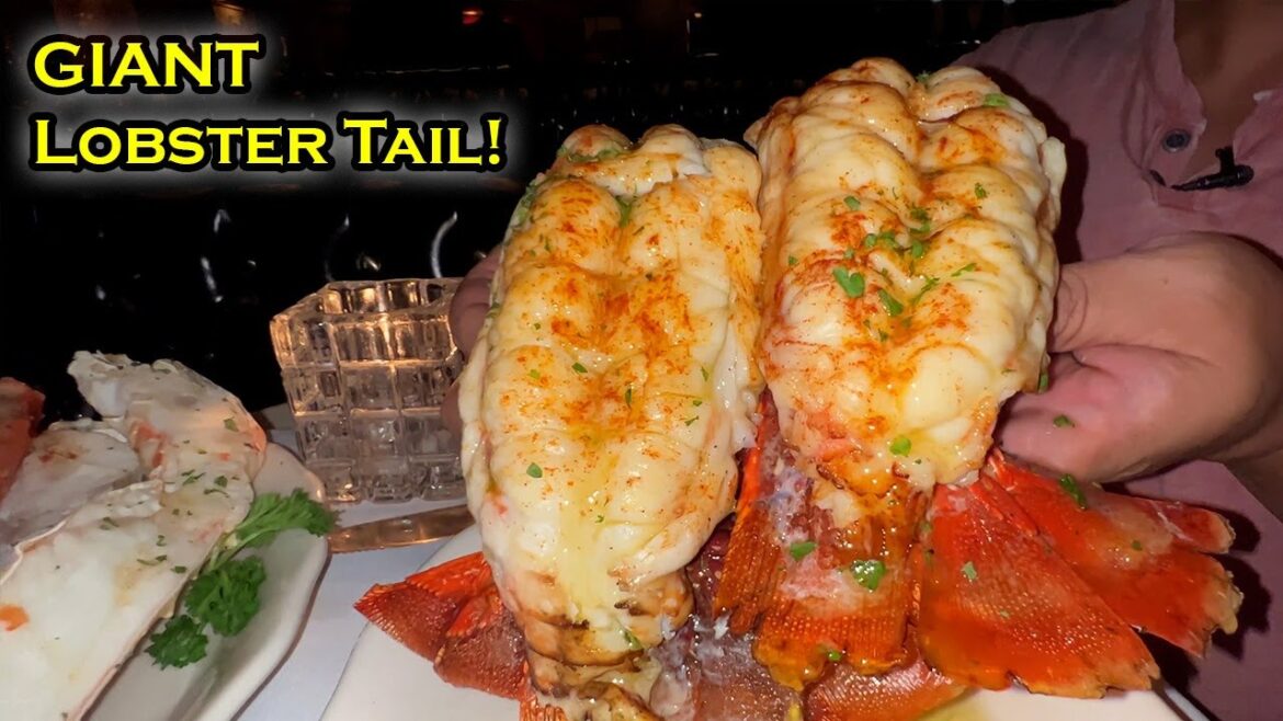 BIGGEST Lobster Tail & King Crab at OLDEST Steakhouse in Las Vegas BIGGEST Lobster Tail & King Crab at OLDEST Steakhouse in Las Vegas