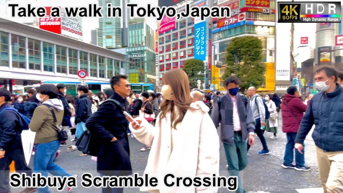 4K 60fps HDR// Take a walk in Tokyo, Japan, Shibuya Scramble Crossing→Bunka-mura Dori→Spainzaka 4K 60fps HDR// Take a walk in Tokyo, Japan, Shibuya Scramble Crossing→Bunka-mura Dori→Spainzaka