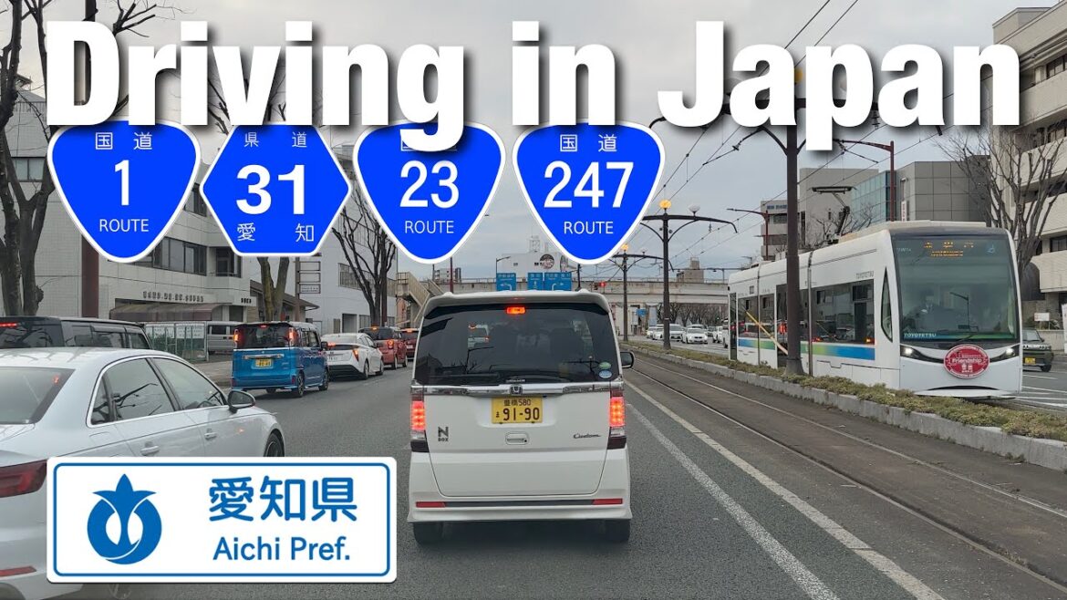 Afternoon Drive from Toyohashi City towards Gamagori City Aichi Japan | 4K HDR Afternoon Drive from Toyohashi City towards Gamagori City Aichi Japan | 4K HDR