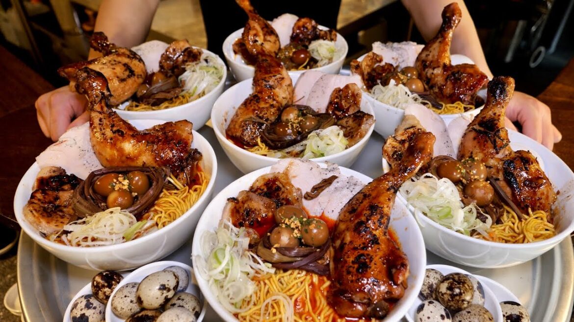 “성수동 대박 라면집?” 통닭다리 통으로 올라가는 미친 퀄리티 퓨전식 라면, 줄서서 먹는 라멘집 Chicken Ramen, Korean street food “성수동 대박 라면집?” 통닭다리 통으로 올라가는 미친 퀄리티 퓨전식 라면, 줄서서 먹는 라멘집 Chicken Ramen, Korean street food