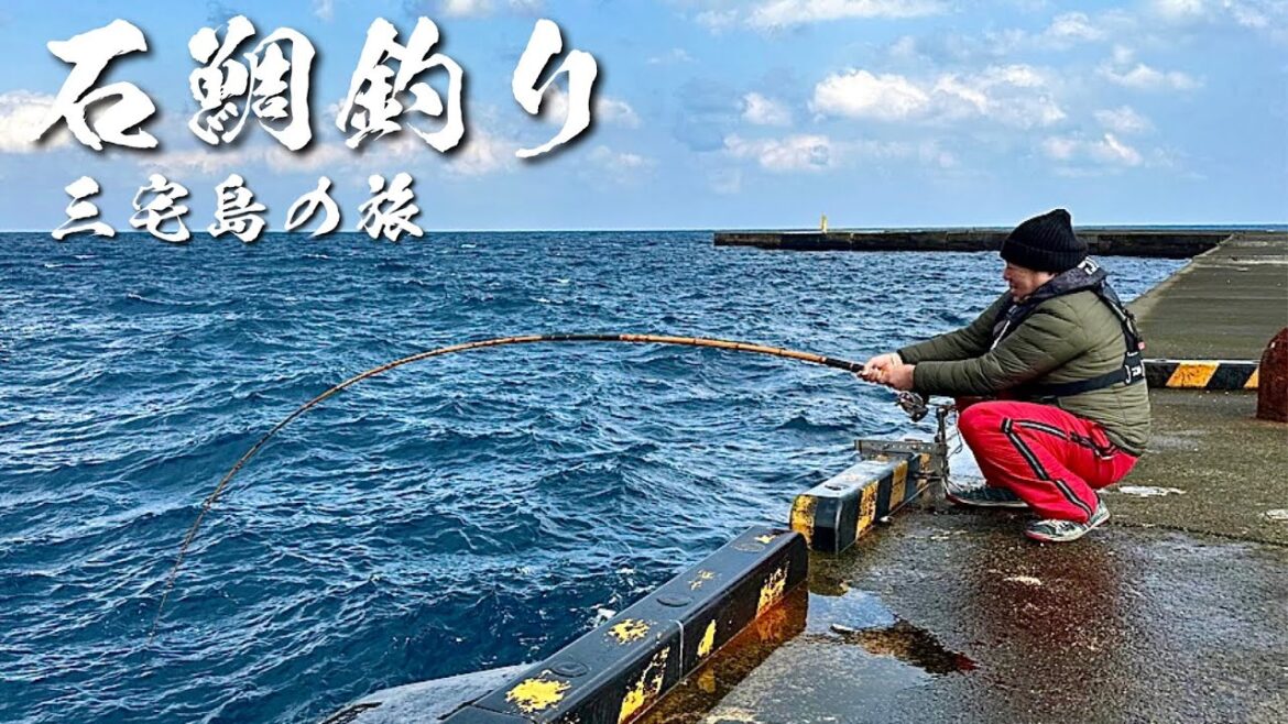 【三宅島の石鯛釣り】厳冬期の孤島で幻の大物を狙うおっさん『飯テロ』#1 Travel Japan Izu Seven Island