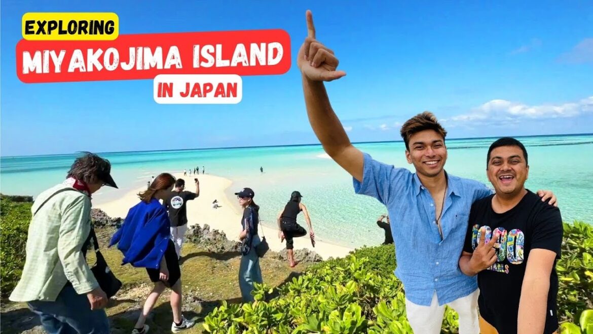 Exploring Miyakojima Island in Japan with Indian Friend