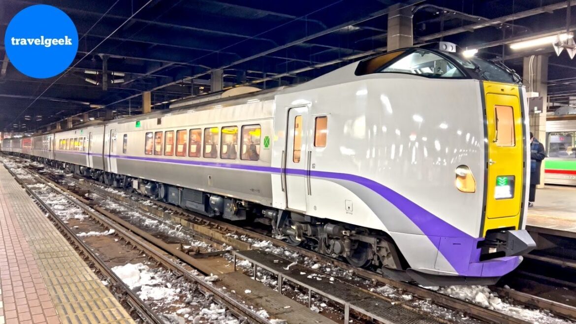 Riding Japan’s Northernmost Island Express from Hakodate to Sapporo Hokkaido | Hokuto Express Riding Japan's Northernmost Island Express from Hakodate to Sapporo Hokkaido | Hokuto Express