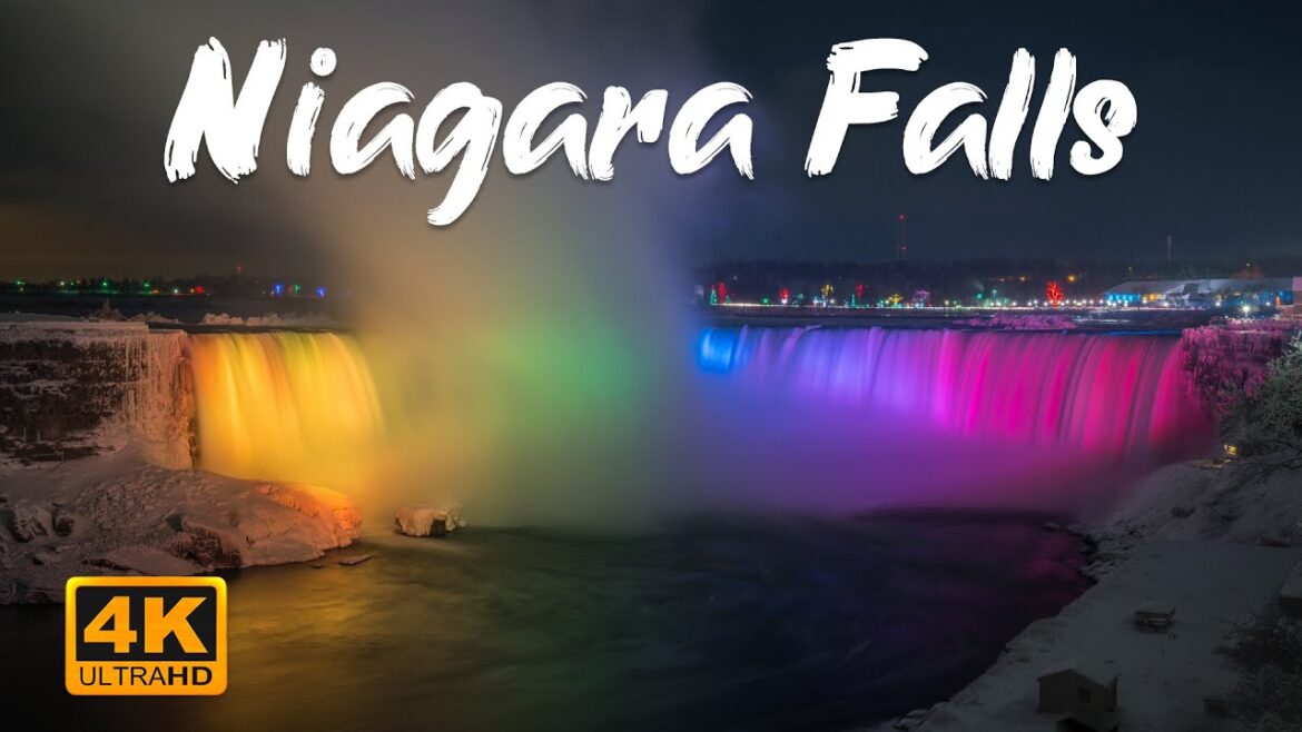 Niagara Falls 4k Ultra HD Video || Relaxing Music with AMAZING Beautiful Nature Video | Travel Nfx