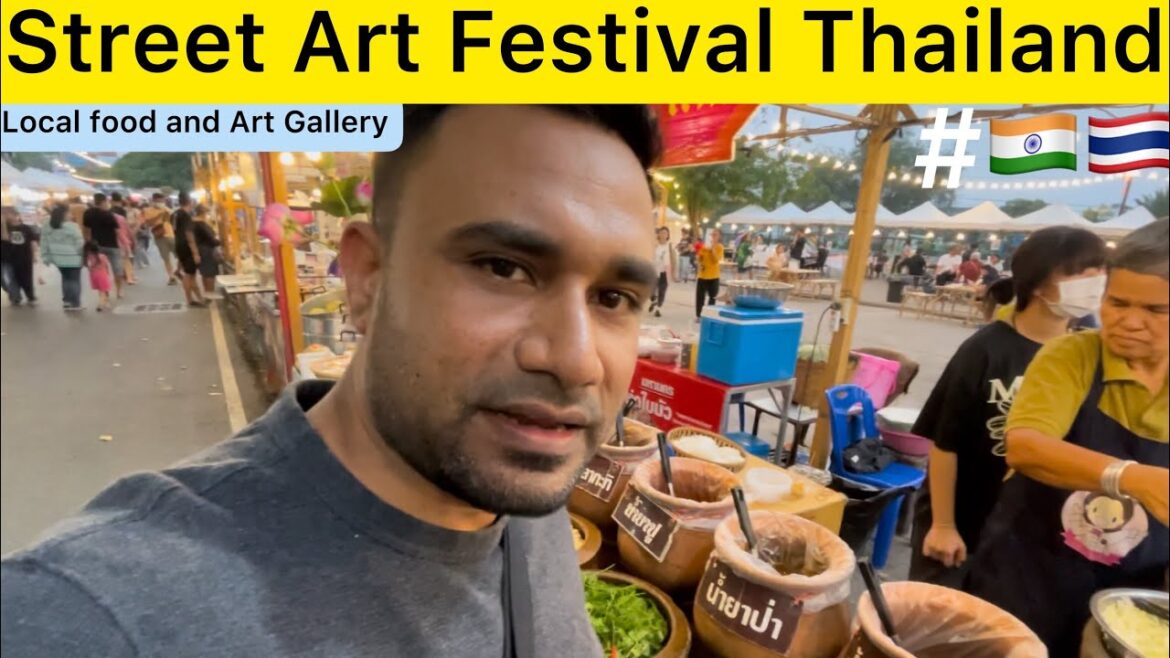 Street Art Festival Thailand And street of Thailand | street festival thailand | Korat Thailand 2023