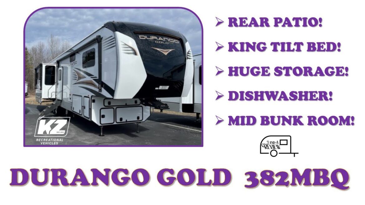 OUR FAVORITE LUXURY MID-BUNK! 2023 KZ Durango Gold 382MBQ OUR FAVORITE LUXURY MID-BUNK! 2023 KZ Durango Gold 382MBQ