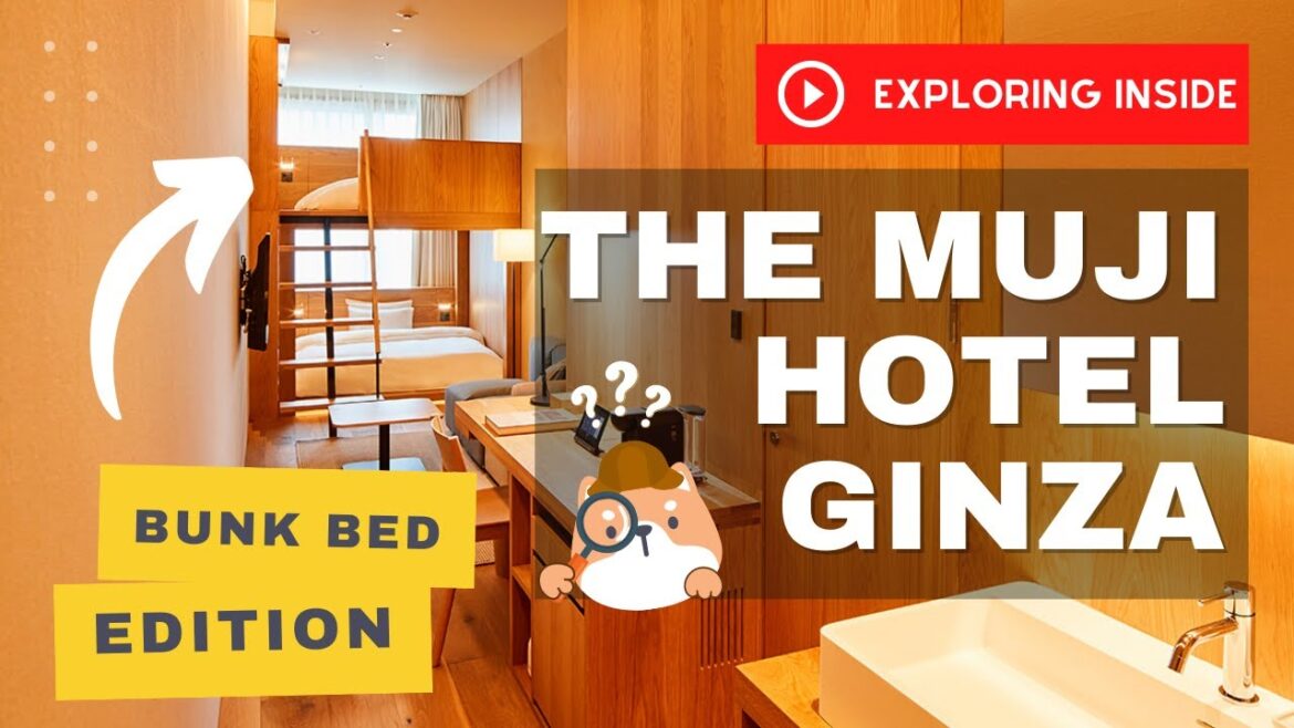Investigation of THE MUJI HOTEL GINZA – Bunk Bed Mini Library Type Room Full Tour 2022 Investigation of THE MUJI HOTEL GINZA - Bunk Bed Mini Library Type Room Full Tour 2022