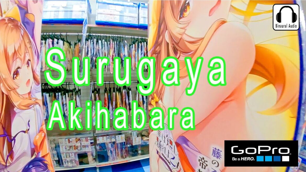 Surugaya Akihabara Honkan (Main Store)【GoPro+Binaulal audio】駿河屋リアルストア　秋葉原本館