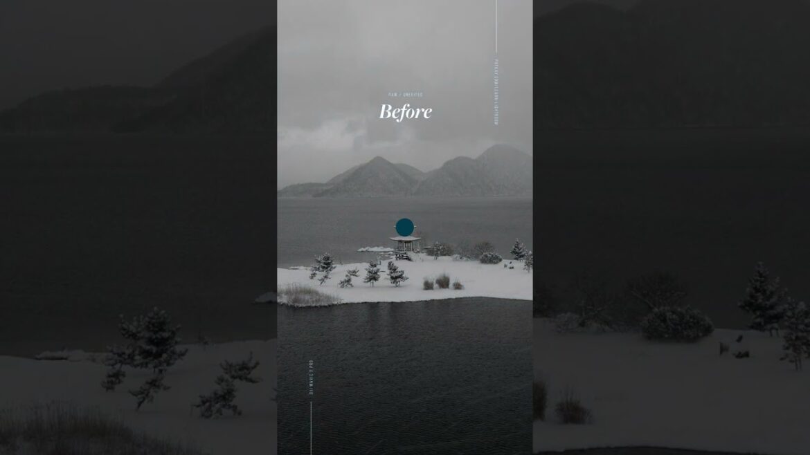 Before/After Edit #7 – Somewhere in Hokkaido Before/After Edit #7 - Somewhere in Hokkaido