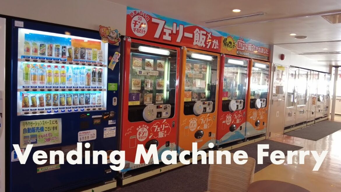 2days on Japan’s Vending Machine Overnight Ferry | Tokushima – Tokyo 2days on Japan's Vending Machine Overnight Ferry | Tokushima - Tokyo