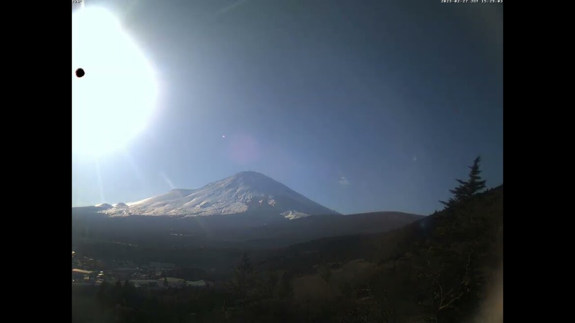 cam20須走富士山ライブカメラのタイムラプス2023 2