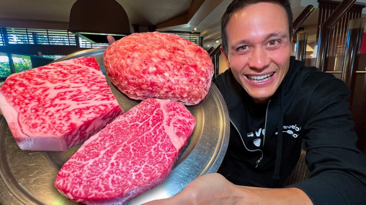 The SECRET of Japan’s Best Beef!! 🥩 MIYAZAKI A5 WAGYU – Champion Steak Teppanyaki!! The SECRET of Japan’s Best Beef!! 🥩 MIYAZAKI A5 WAGYU - Champion Steak Teppanyaki!!