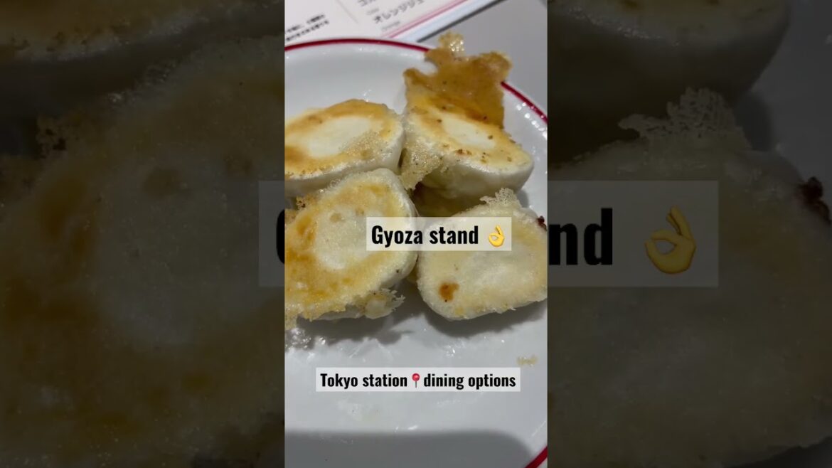 Got hungry at Tokyo station? Not a problem😉 #travel #japanfood #shorts