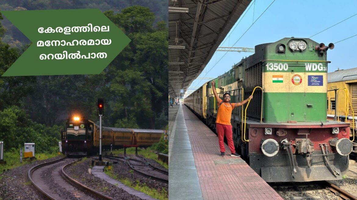 40 രൂപക്ക് ഒരു അടിപൊളി ട്രെയിൻ യാത്ര 🤩 | Kollam - Tenmalai Part 2