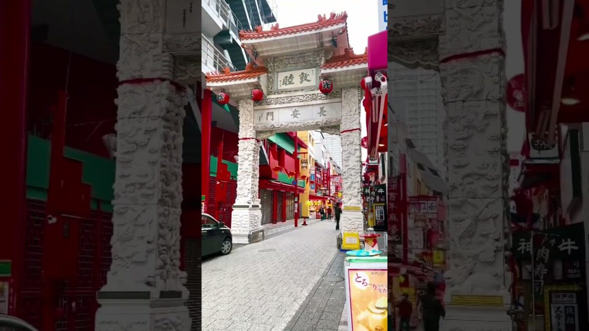 4K walk in Kobe Town/ city kobe#japan #chinatown  #kobebrayant #shortfeed #shorts #traveling #trip