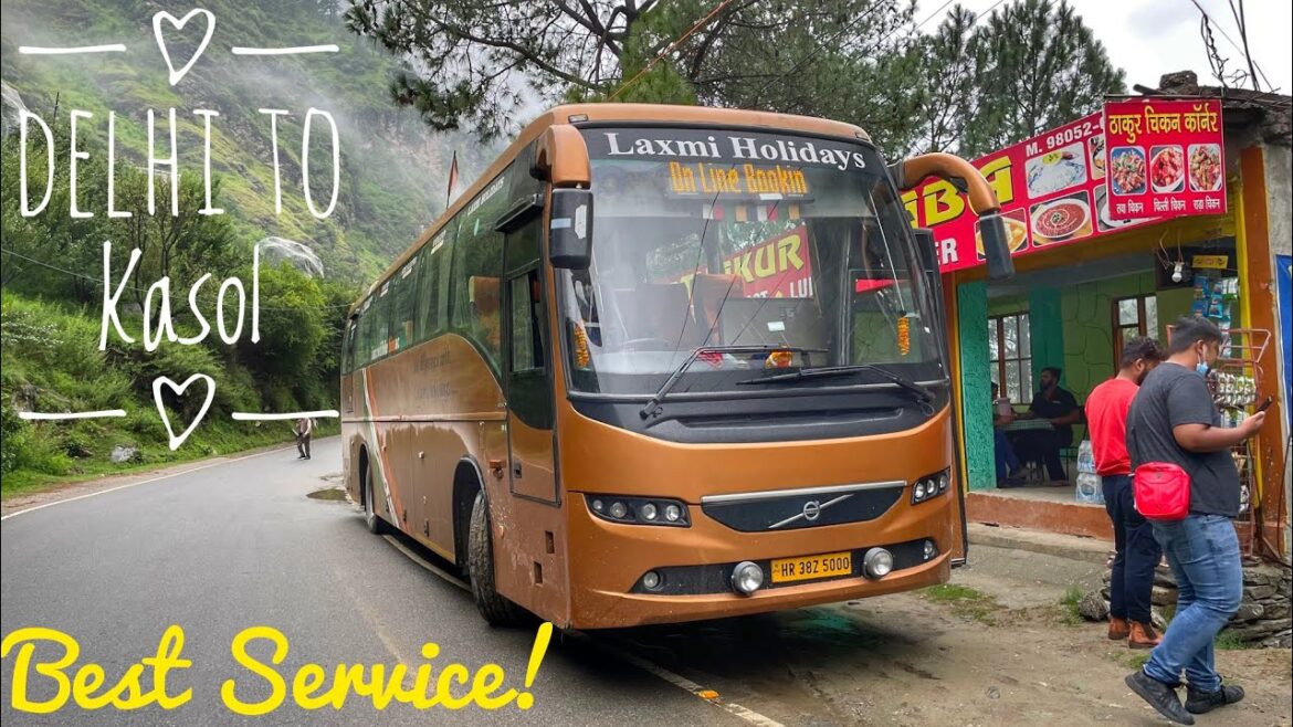Best VOLVO Bus for Kasol | Laxmi Holidays VOLVO B8R | Delhi to Kasol | Journey VLOG Best VOLVO Bus for Kasol | Laxmi Holidays VOLVO B8R | Delhi to Kasol | Journey VLOG