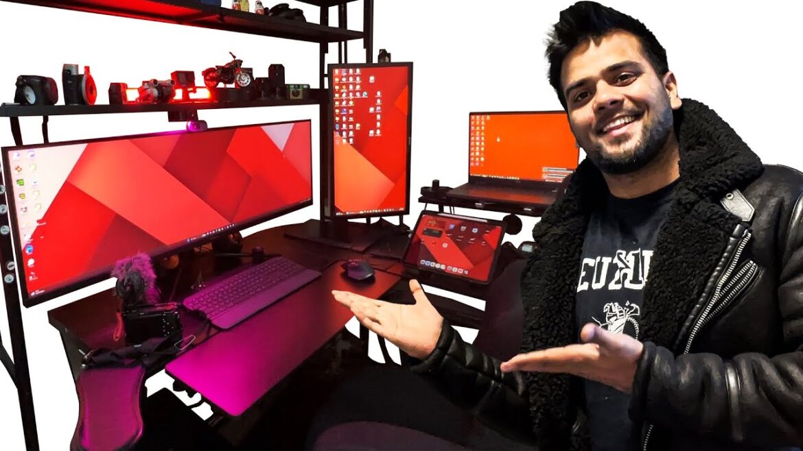 DESK TOUR II PC, camera etc II  Indian in Japan II