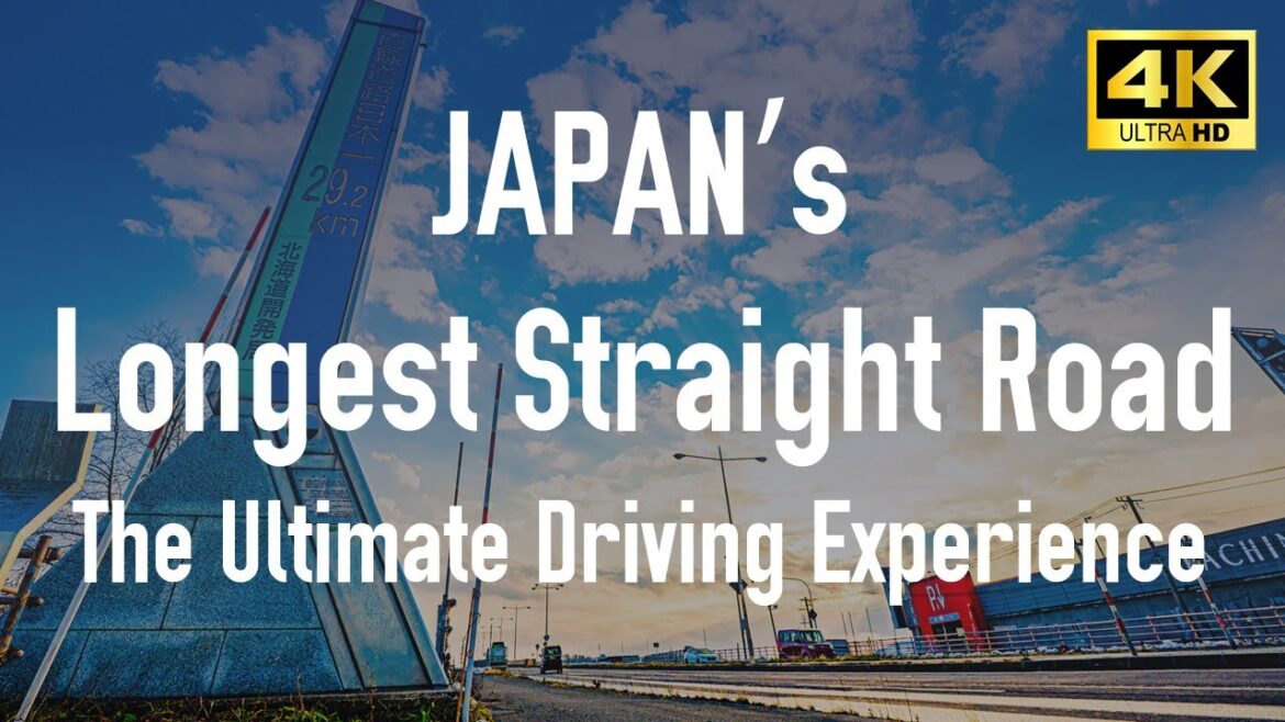 The Ultimate Driving Experience: Japan’s Longest Straight Road #asmr #japan #travel #hokkaido #4k The Ultimate Driving Experience: Japan's Longest Straight Road #asmr #japan #travel #hokkaido #4k