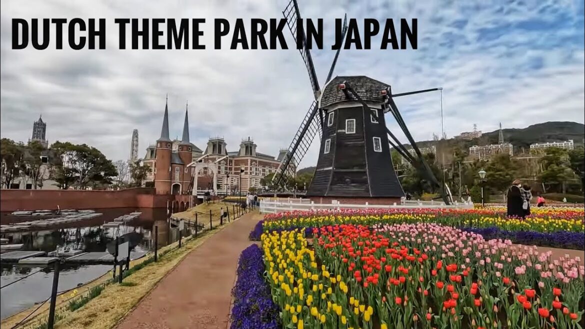 Day at Huis Ten Bosch DUTCH Theme Park in Japan
