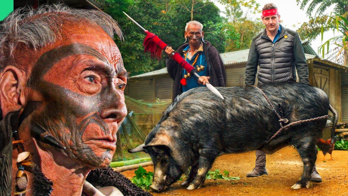 24 Hours With India’s Last Head Hunters!! RARE Village Food!! 24 Hours With India's Last Head Hunters!! RARE Village Food!!