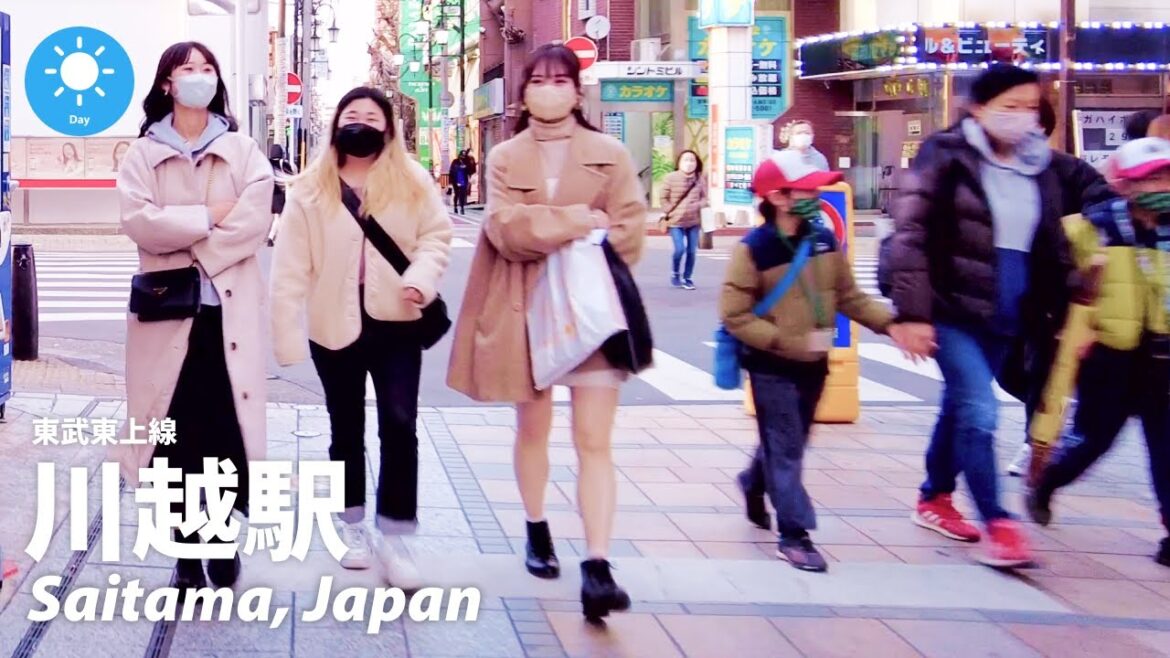 ⁴ᴷ Saitama: Shopping Street Walking Tour – Kawagoe Station (川越駅), Japan | March, 2023 ⁴ᴷ Saitama: Shopping Street Walking Tour - Kawagoe Station (川越駅), Japan | March, 2023