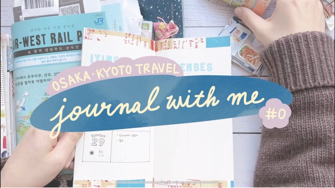 ✈️ 일본 여행 다이어리 꾸미기 (0) 준비 시~작 | 2023 OSAKA KYOTO Travel Journal | Junk Journal With Me ✈️ 일본 여행 다이어리 꾸미기 (0) 준비 시~작 | 2023 OSAKA KYOTO Travel Journal | Junk Journal With Me