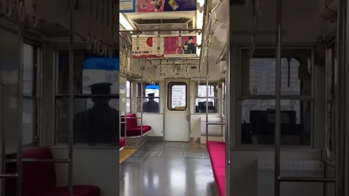 일본 후쿠오카 단선철도 여행 #shorts #train #travel